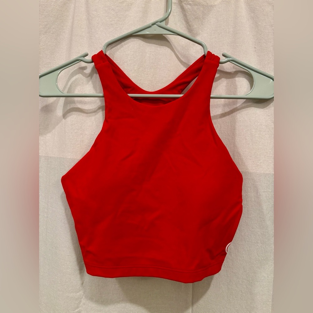 AVA Active x Pure Barre Hera Sports Bra Women’s Small Red EUC